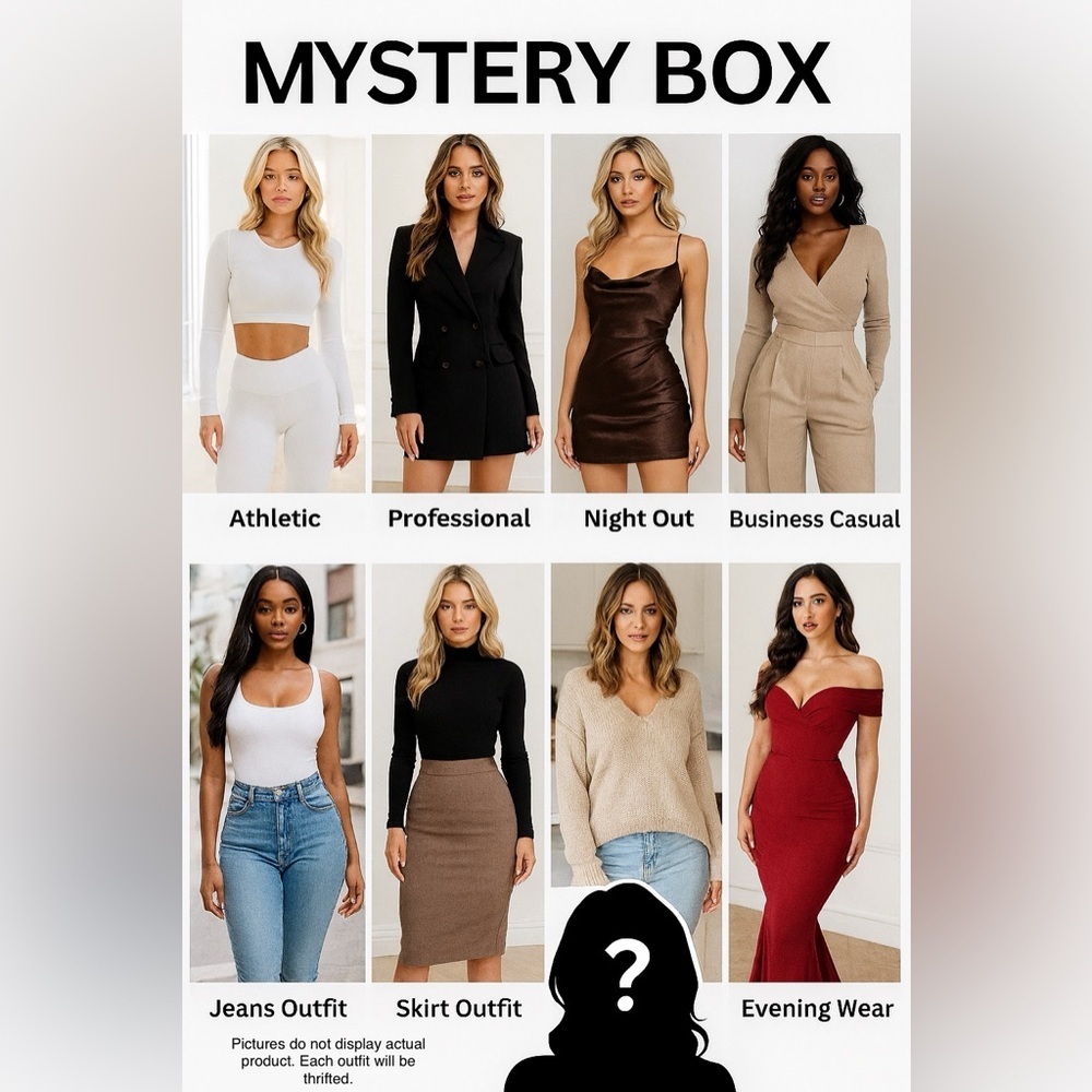 Mystery Box Thrifted Women's Outfit-Choose your size S-XL - Picture 1 of 3